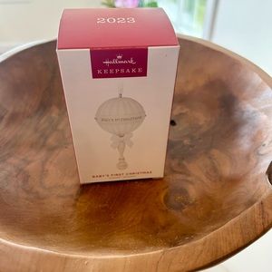 NWT hallmark 2023 baby’s 1st Christmas